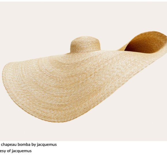 PANMILLI XXL WIDE BRIM STRAW HAT - Picture 11 of 15